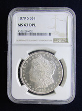 1879 S Morgan Dollar NGC MS 63 DPL