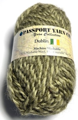PASSPORT YARN CO. DUBLIN YARN . 1BALL . col 212.901. I combine ship. see detai