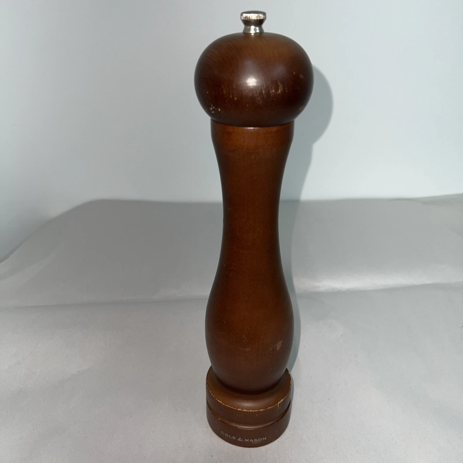 Cole & Mason Large Wood Pepper Mill Grinder England