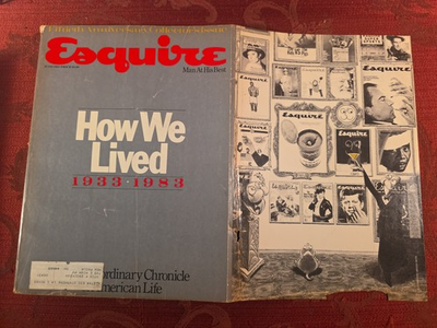 #ad #ad ESQUIRE June 1983 HOW WE LIVED 50 YEARS of ESQUIRE Gay Talese John Steinbeck $32.00