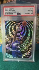 1997 Hoops Karl Malone High Voltage 500 Pop 8