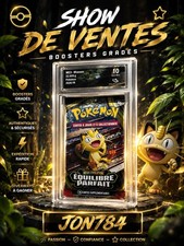 Booster Pokémon Gradé Équilibre Parfait Mega Évolution - CA 10 - Scellé Miaouss