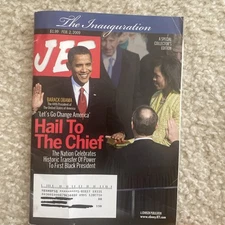 2009 February 2 JET Magazine, Barack Obama, Hail To The Chief (MH38)