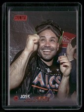 Jose Altuve 2023 Stadium Club Red Foil Houston Astros #130