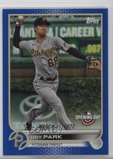 2022 Topps Opening Day Opening Day Blue Foil Hoy Park #13 1sr5