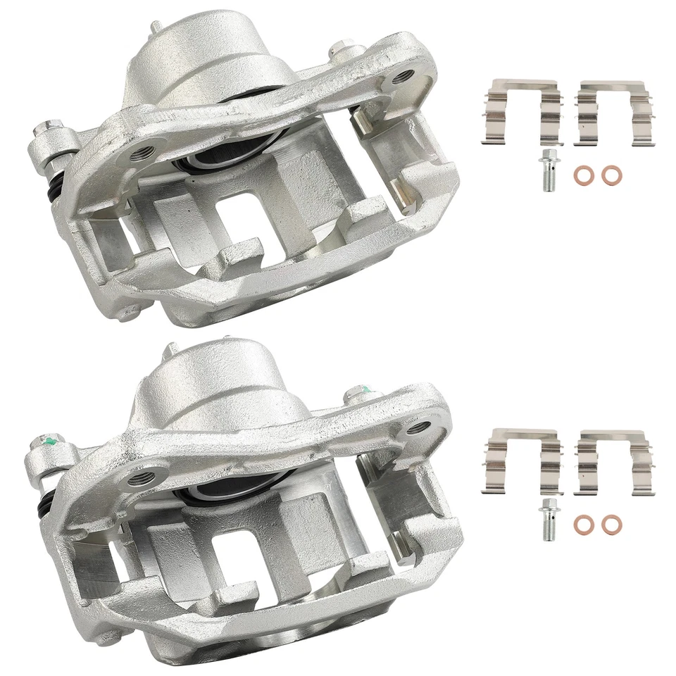 Pinzas de freno delanteras 2 piezas para Dodge Attitude 2006-2011 Hyundai Accent 2006-2011 Foto 3 de 4