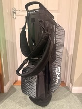 Ping Hoofer Monsoon Golf Stand Bag - Black/Grey