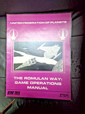 1985 FASA Star Trek RPG The Romulan Way Game Operations Manual