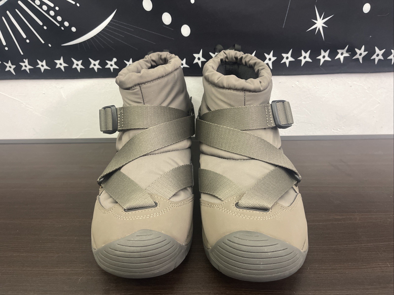 Stivaletti da neve uomo Keen Hoodzerra marrone oliva impermeabili invernali taglia 10