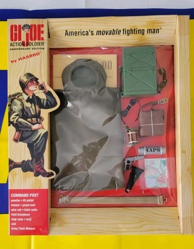 2004 GI JOE 40TH ANNIVERSARY ACTION SOLDIER COMMAND POST WINDOW SET - 1/6 SCALE