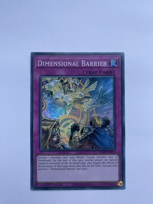 Dimensionsbarriere RA01-DE072 | Super Rare | Yugioh