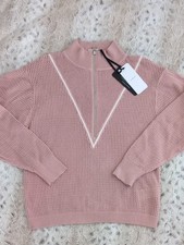 Varley Pale Mauve Calva Sweater NWT Large