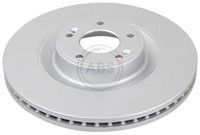 2X Bremsscheibe Beschichtet A.B.S. 18509 FüR Hyundai Genesis BH Equus Centennial