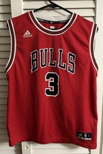 Adidas Dwayne Wade Chicago Bulls NBA Swingman Basketball Jersey YOUTH Large