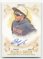 2021 Topps Allen & Ginter #FSA-BS Bianca Smith Full-Size Autograph