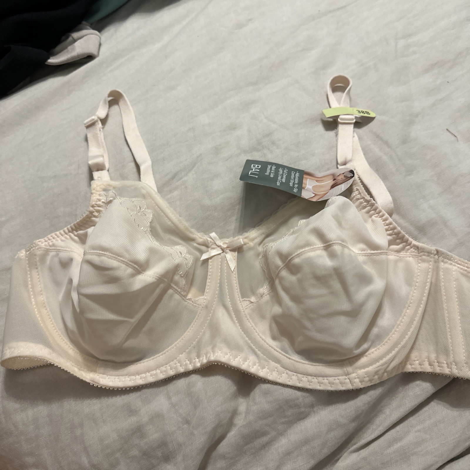 Bali Classic Support Underwire Bra Style DF0180 Size 38 B NWT Retail $44