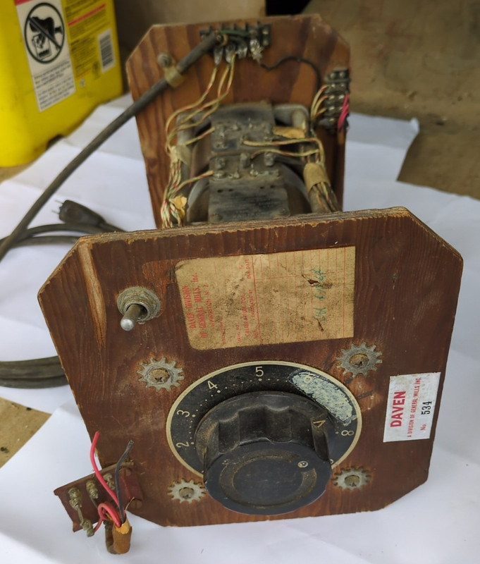 Gen Rad GenRad General Radio Company Three Phase tandem W5 Variac