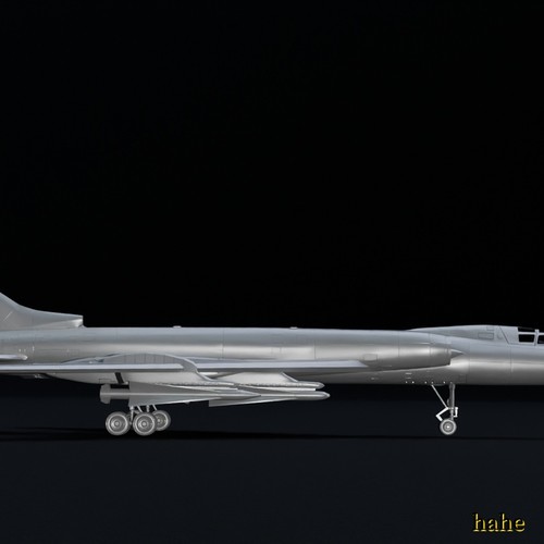 1/144 Russian TU28 Tu-128 Cello Interceptor Unpainted Assemble Model 3D Printed - Picture 9 of 10