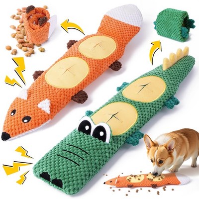 Dog Toys for Aggressive Chewers, 2 Pack No Stuffing Dog Toys for Boredom and ...