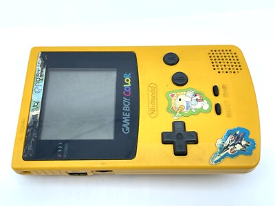 ゲームボーイカラー（イエロー） 動作確認済 動作確認済】Nintendo