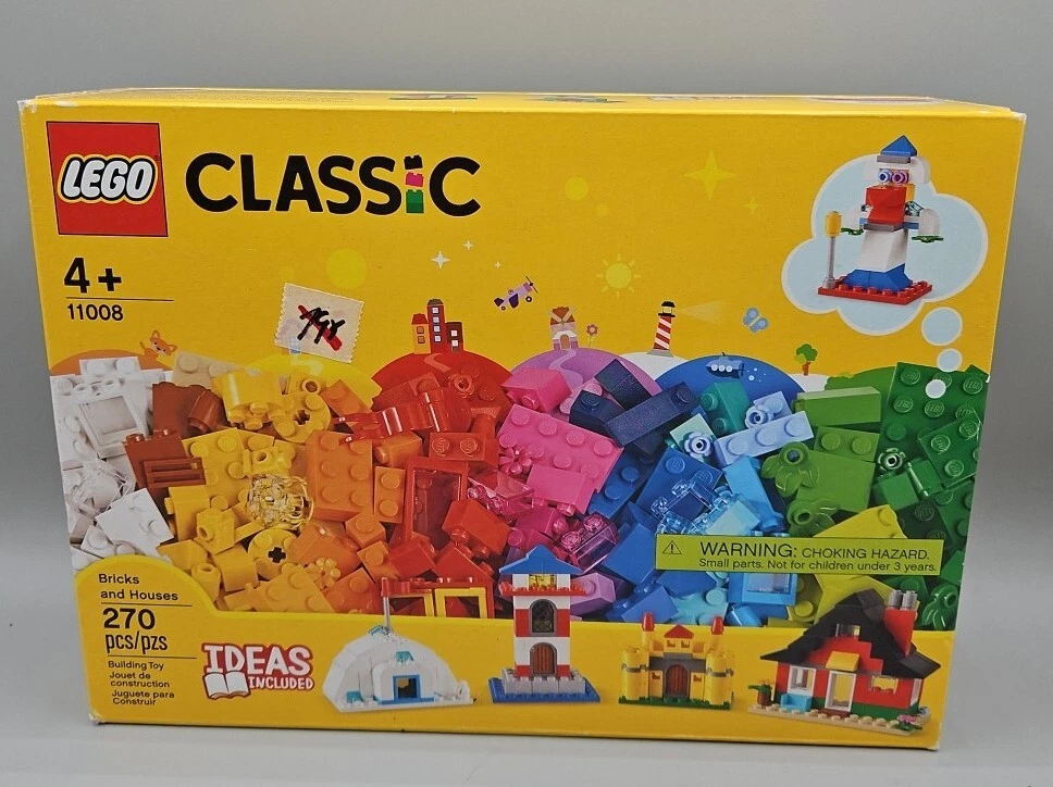 LEGO Classic 11008 Bricks and Houses 270 pcs Ideas Included
