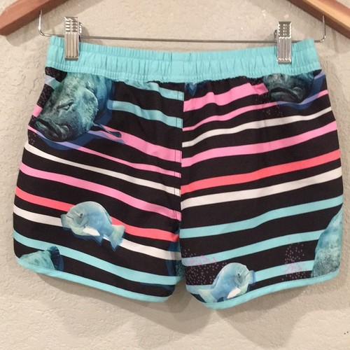 NEW Reima Girls 11Y Fidzi Striped Colorful Fish Swim Trunks UPF 50 - Picture 2 of 14