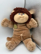 Vintage 1983 Cabbage Patch Kids Koosas Lion Brown Mane Hair Blue Eyes