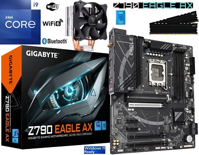 PC Aufrüstkit Intel Core i9-12900KF bis 64GB D5 mit TPM 2.0 GIGABYTE Z790 Eagle