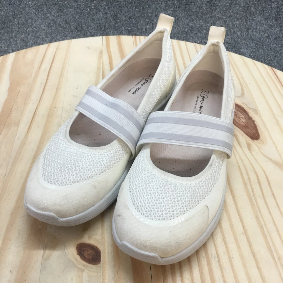 Туфли женские Easy Spirit 6 M Segear Mary Jane белые искусственная кожа комфортные низкие - Изображение 4 из 4