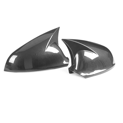 For Vauxhall Astra Opel Astra J 2010~2013 Carbon Side Wing Rearview Mirror Cover - Picture 5 of 7