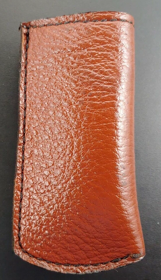 Estuche Old Timer Funda Cuero Cuchillos Cinturón Bolsillo Cuchillo Boker Trapper Funda Foto 3 de 4