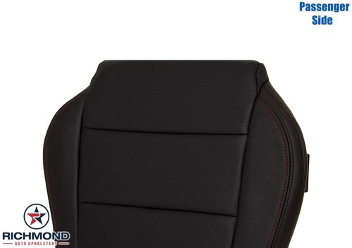 2013-2015 Mazda CX5 Grand Touring-Passenger Side Bottom Leather Seat Cover Black - Picture 10 of 17