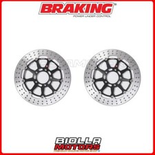 KIT DISCHI FRENO ANTERIORE BRAKING SUZUKI GSX R 1000 2002 - [FLOTTANTE] 2xSTX20