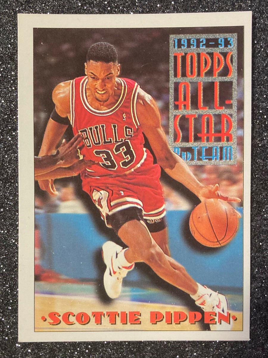 1993 Topps All-Star Scottie Pippen #117 Chicago Bulls (7x AS/STLS