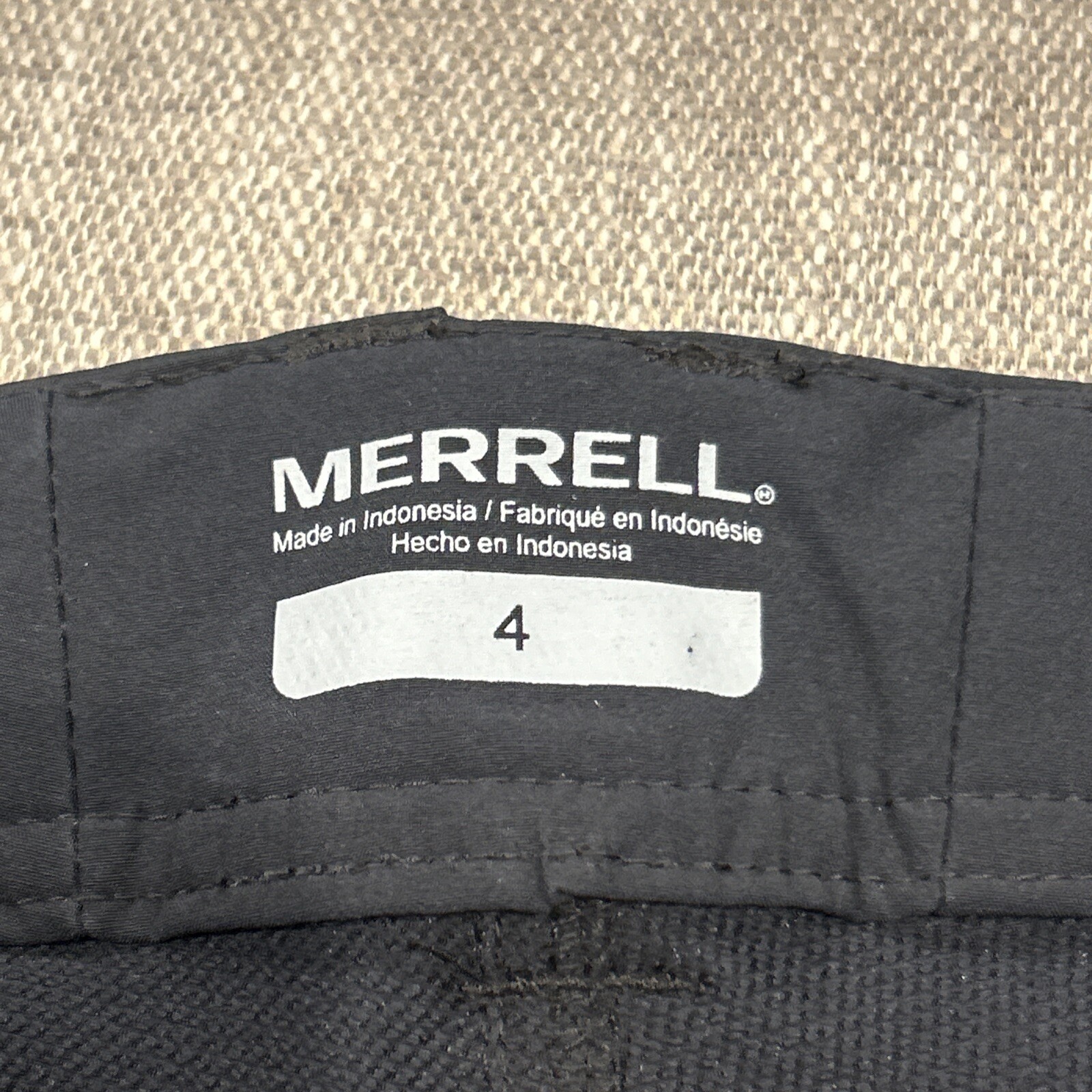 Pantaloni Merrell donna 4 Stapleton II gamba dritta outdoor escursionismo antracite scuro