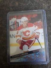 2020-21 Upper Deck Extended Series Young Guns YG Glenn Gawdin RC Card# 726