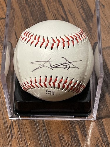 Béisbol OLB OLB AUTOGRAFIADO FIRMADO POR CJ WILSON, sin certificado de autenticidad, Texas Rangers