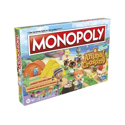 Hasbro Monopoly Animal Crossing New Horizons Brettspiel Deutsche Version - Bild 1 von 4