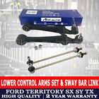 <!--F#f_0-->A Set Front Lower Control Arms & Sway Bar Link For Ford Territory TX SX SY 04-09<!--F/-->