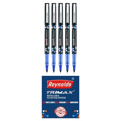 Reynolds Refill Pen Reynolds TRIMAX BLUE COUNT Roller Ball Point