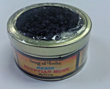 EGYPTIAN MUSK RESIN INCENSE BY SONG OF INDIA 60g WORKS WITH CHARCOAL TABLETS