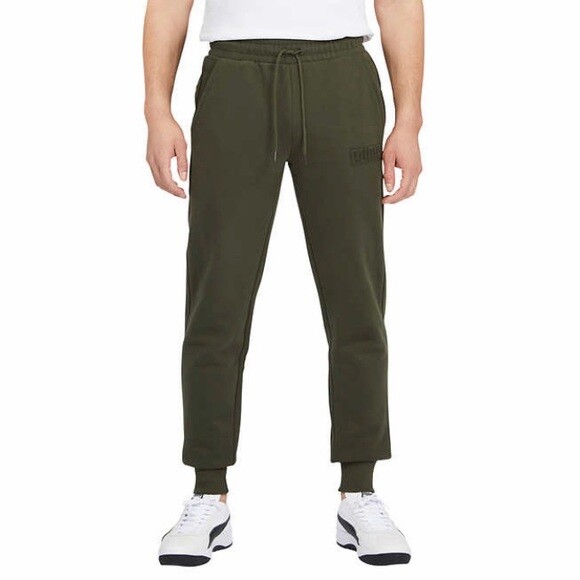 puma heavy fleece joggers