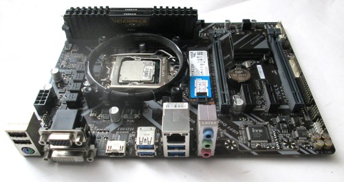 Gigabyte B360M-HD3 & Intel i5-8400 CPU Processor GeForce GTX 1050 Ti Video & RAM - Bild 6 von 9