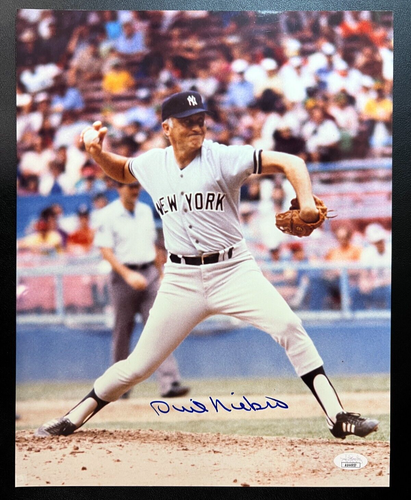 Phil Niekro Signed 11x14 Color Photo JSA Cert w/COA HOF 1997 A. Braves MLB #35! - Picture 2 of 4
