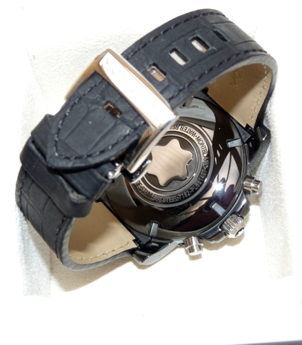 Montblanc Sport DIC Collection 44mm chrono automatic watch 2 straps full papers - Picture 7 of 14