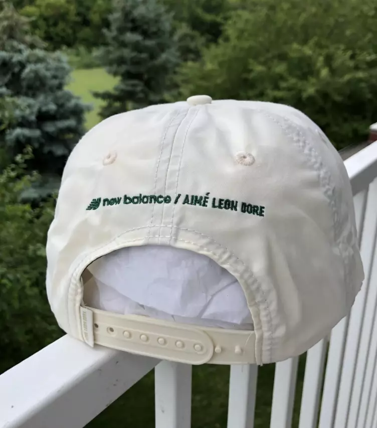 Aime Leon Dore ALD / New Balance Logo Hat White HAT cap Garden