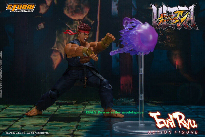 Ultra Street Fight IV - Evil Ryu Figure by Storm Collectibles