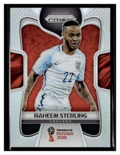 2018 Panini Prizm World Cup #73 Raheem Sterling Silver Prizm