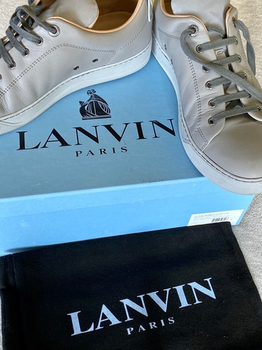 lanvin reflective sneakers