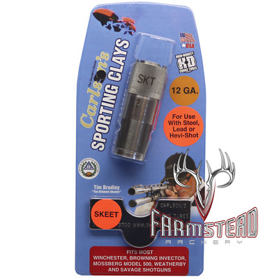 Carlsons Choke Tube 12GA Winchester Mossberg 500 Sporting Clay Skeet B 19771